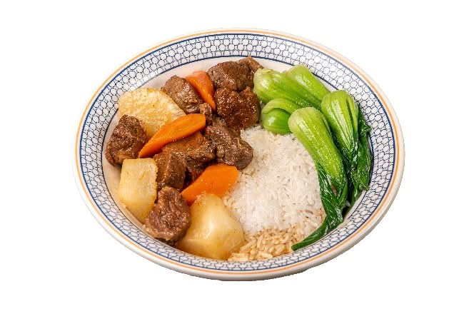 Rich & Savory Braised Beef Bowl 酱香红烧牛肉饭
